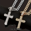 Diamond x Stainless steel Cross Chain