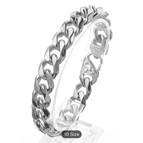 Miami Link Stainless Steel Bracelet 