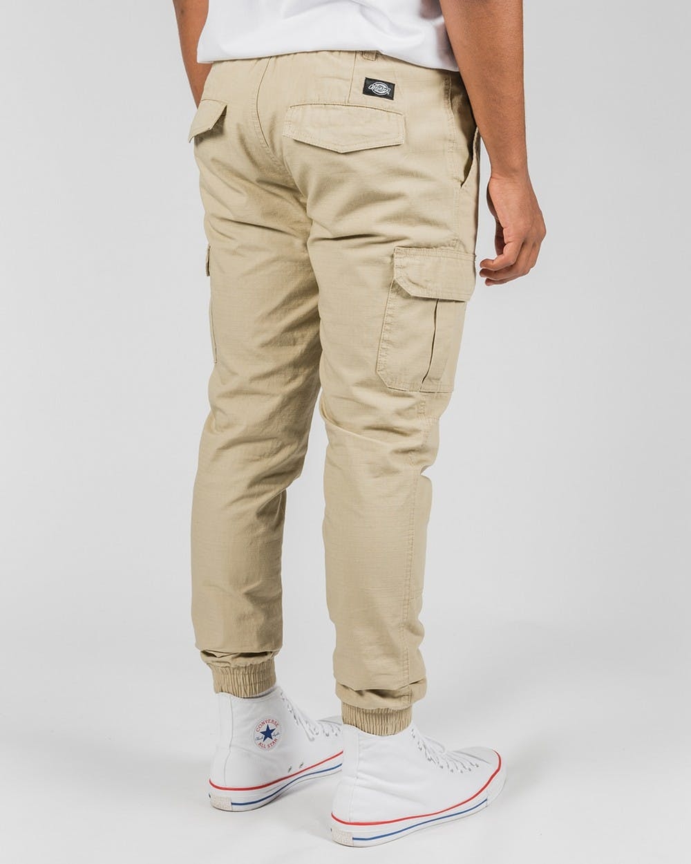 slim fit cuffed cargo trouser