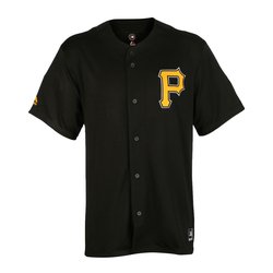 MAJESTIC MLB LOGO REPLICA JERSEY (Plus Size) - Tops-T-shirts : All Out Co.  - Majestics