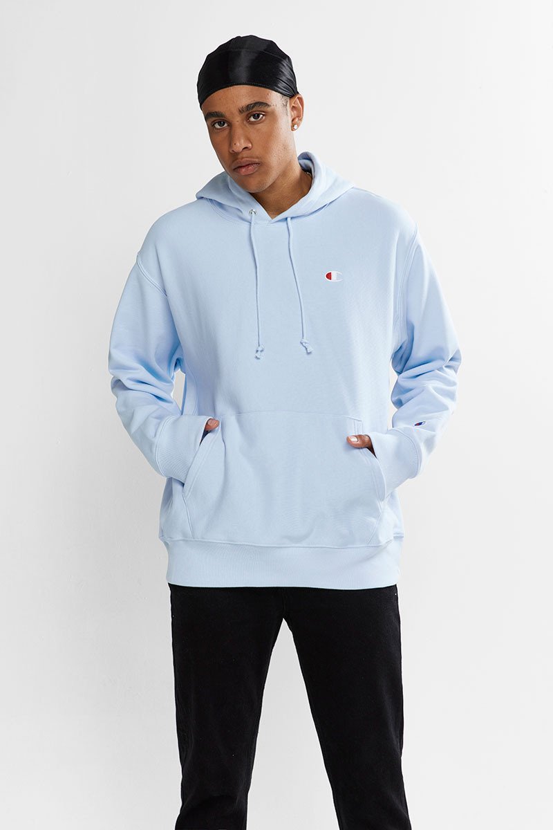 reverse weave french terry hoodie