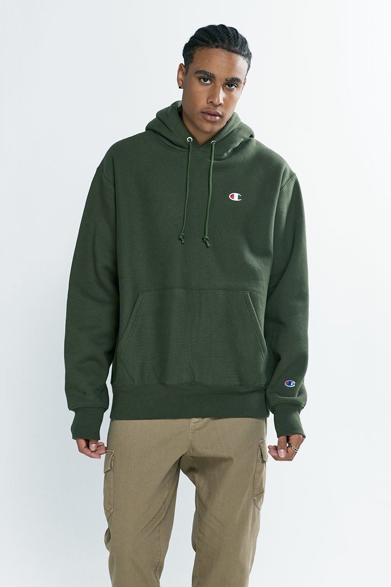 Green champion hoodie store nz